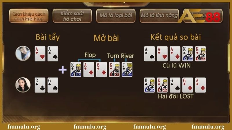 Luật chơi poker - Cách chơi bài siêu dính cho người mới 5 Luật chơi poker cực đơn giản cho người mới
