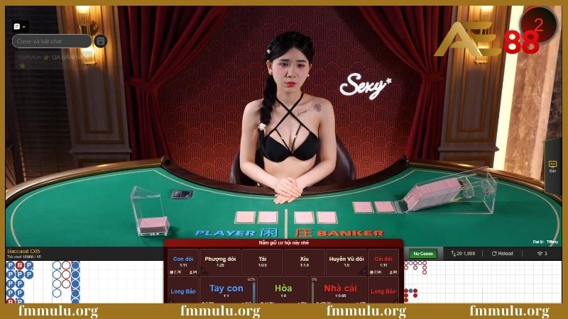 Live casino AE88 – Trải nghiệm sảnh casino đỉnh của đỉnh 6 Ưu điểm khi tham gia live casino